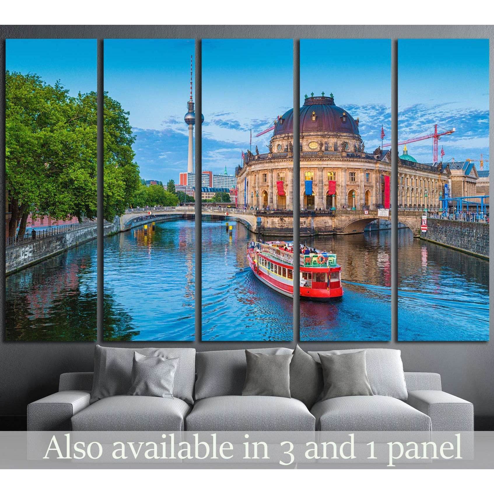 Museum Island, Berlin, Germany №847 Ready to Hang Canvas Print - Zellart Canvas Prints ALL_Products, s-847