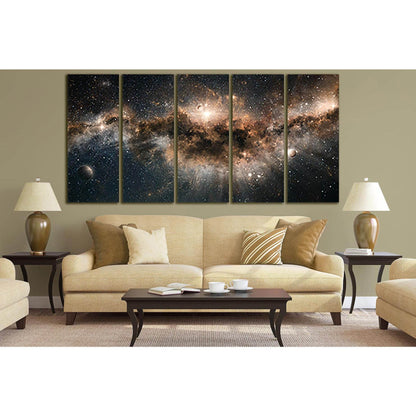 Mystery Nebula №SL384 Ready to Hang Canvas Print - Zellart Canvas Prints 0new, ALL_Products, Astronomy & Space Canvas Wall Art