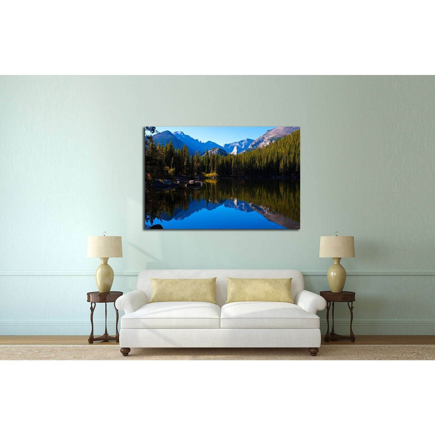 National Park, Colorado №600 Ready to Hang Canvas Print - Zellart Canvas Prints ALL_Products, s-600