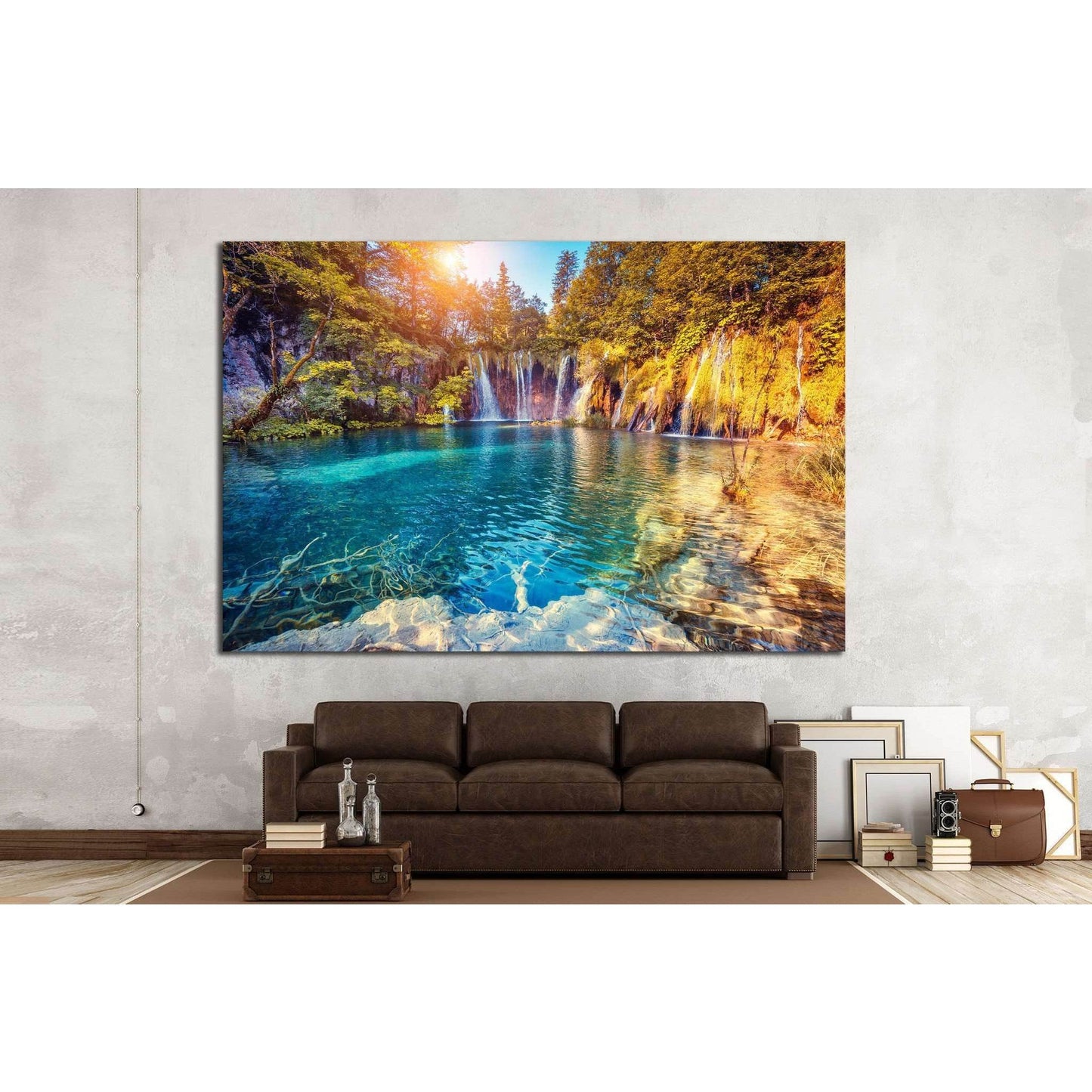 National Park, Croatia Canvas Print, Ready to Hang №631 - Zellart Canvas Prints ALL_Products, s-631