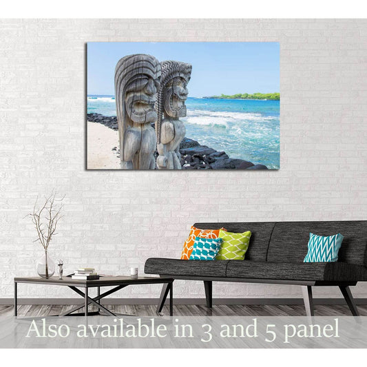 National Park. Hawaii №3137 Ready to Hang Canvas Print - Zellart Canvas Prints ALL_Products, s-3137
