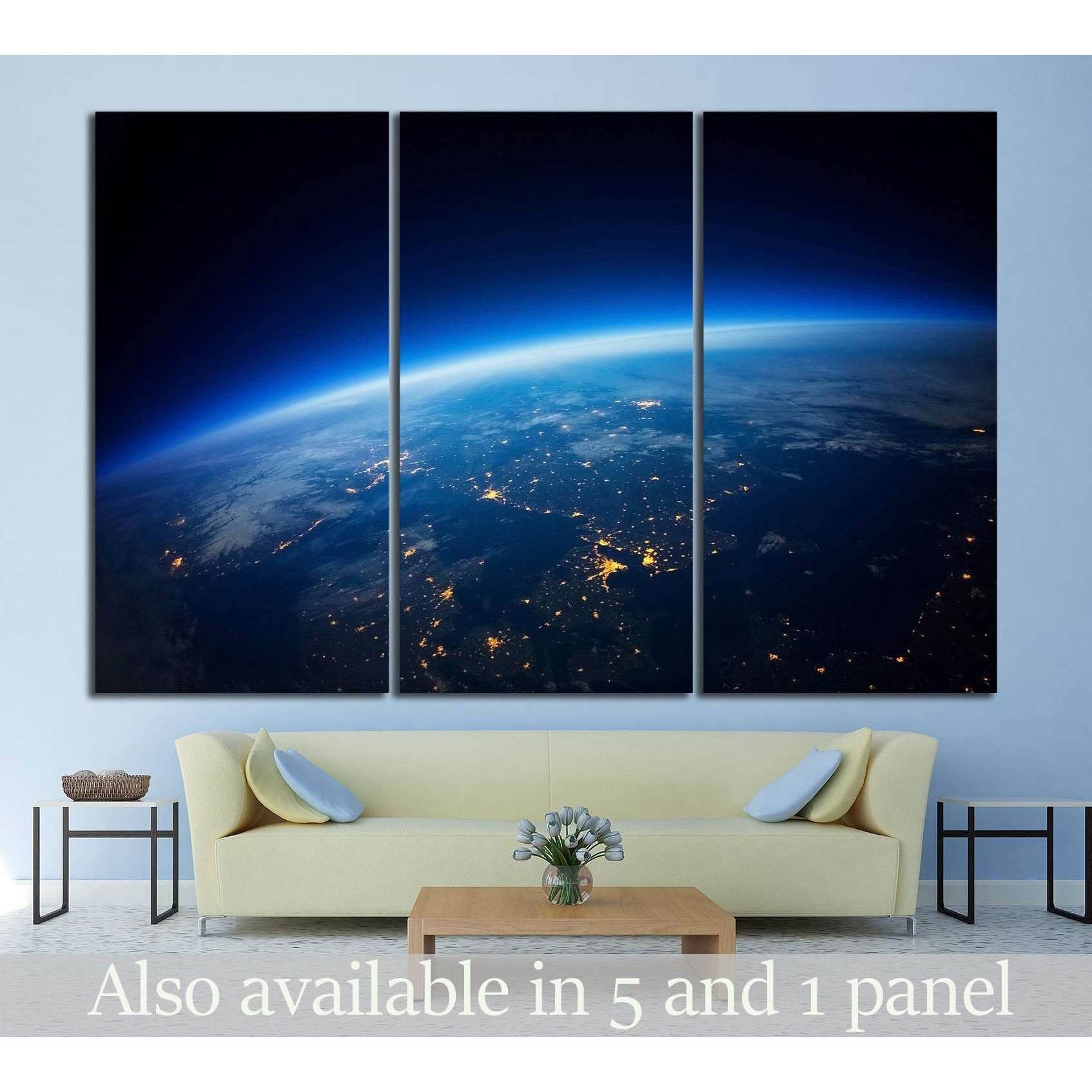 Near Space №861 Ready to Hang Canvas Print - Zellart Canvas Prints ALL_Products, s-861