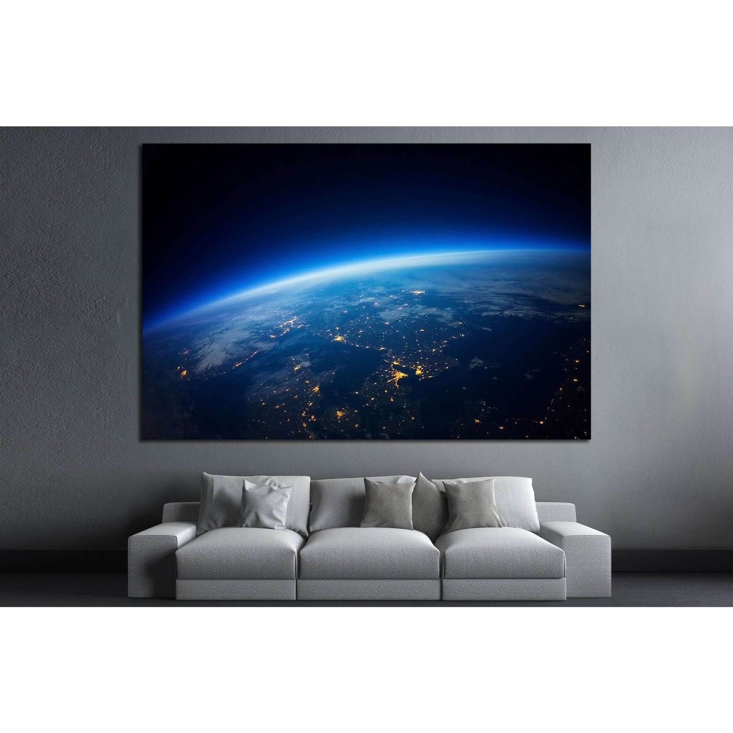Near Space №861 Ready to Hang Canvas Print - Zellart Canvas Prints ALL_Products, s-861