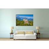 Neuschwanstein Castle, Germany №596 Ready to Hang Canvas Print