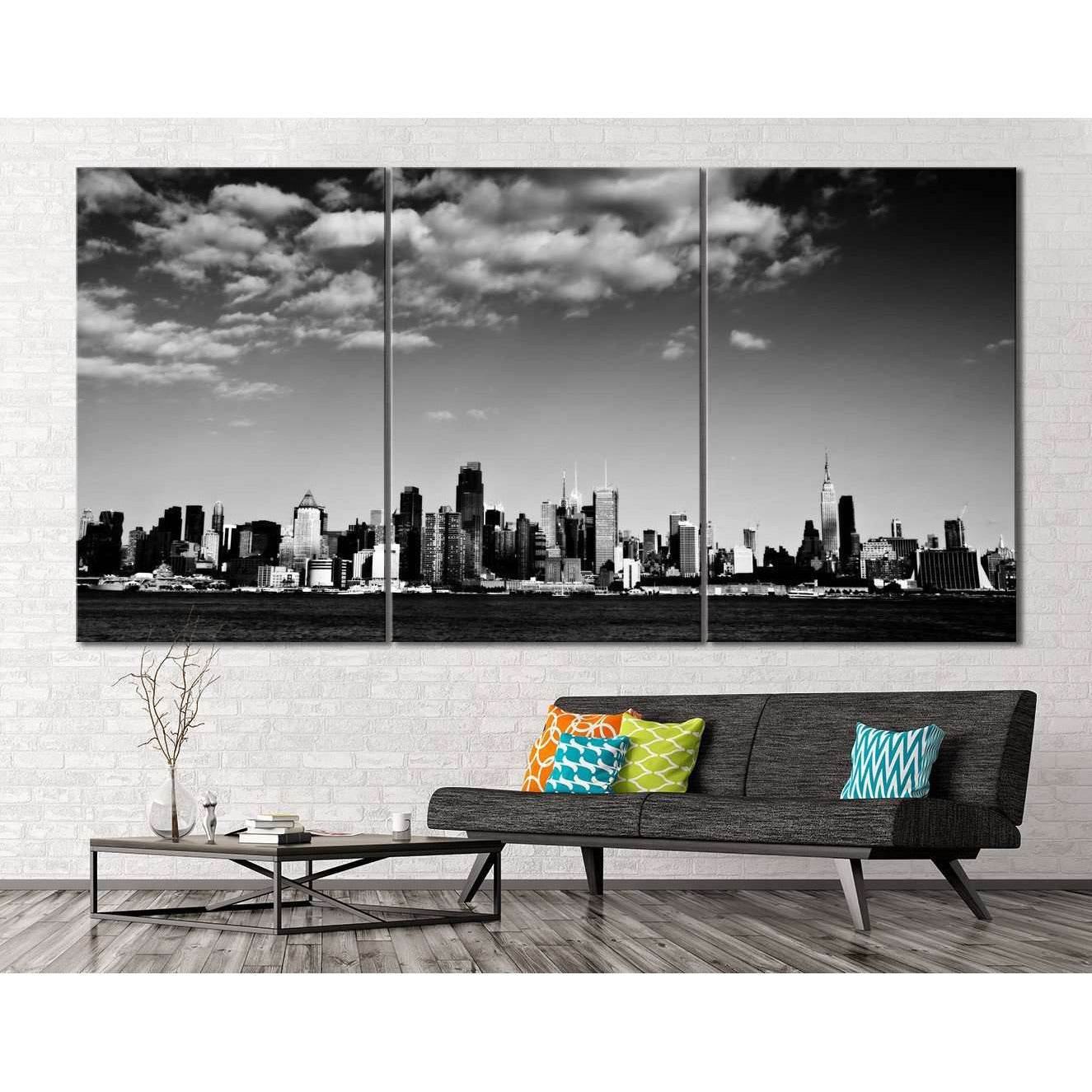 New York Black and White №114 Ready to Hang Canvas Print