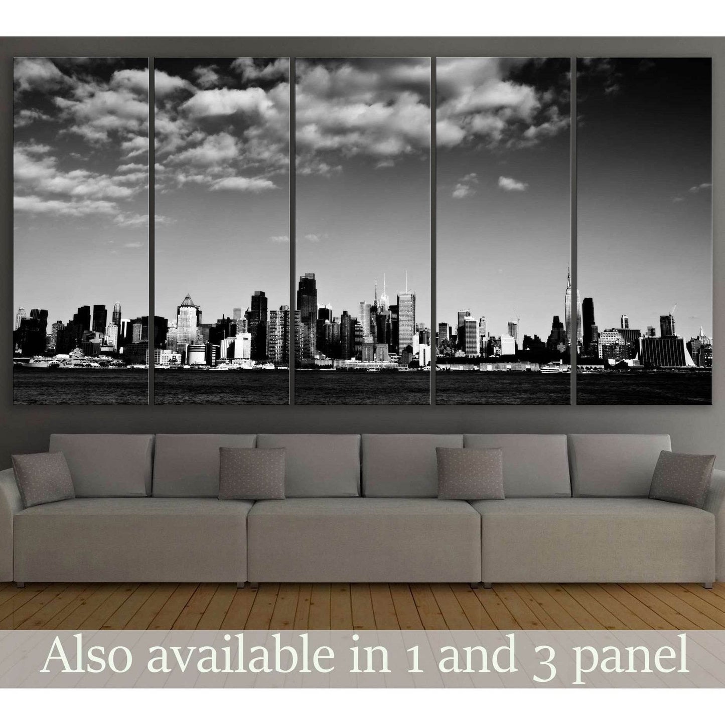 New York Black and White №114 Ready to Hang Canvas PrintCanvas art arrives ready to hang, with hanging accessories included and no additional framing required. Every canvas print is hand-crafted, made on-demand at our workshop and expertly stretched aroun