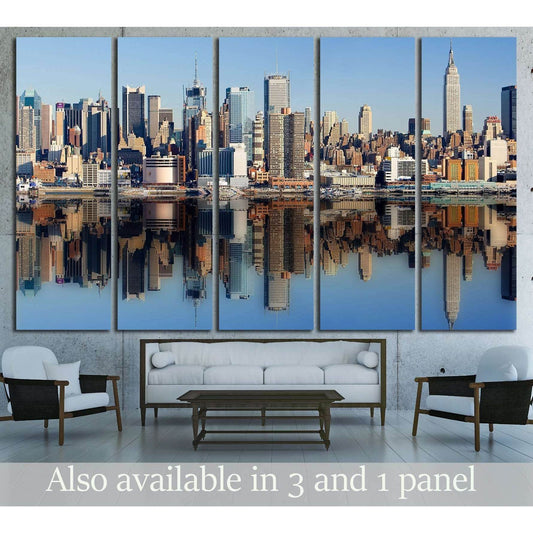 New York City №2580 Ready to Hang Canvas Print - Zellart Canvas Prints 0_NY_ART, ALL_Products, s-2580