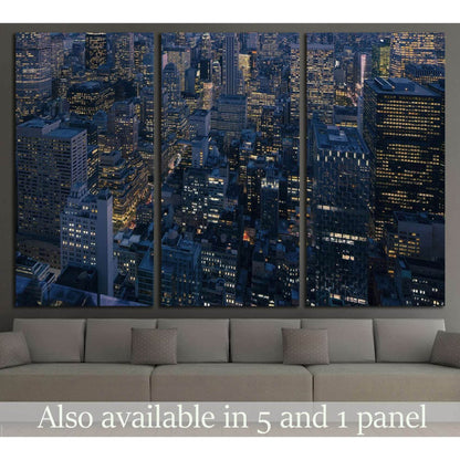 new york city look from bird space №1531 Ready to Hang Canvas PrintCanvas art arrives ready to hang, with hanging accessories included and no additional framing required. Every canvas print is hand-crafted, made on-demand at our workshop and expertly stre