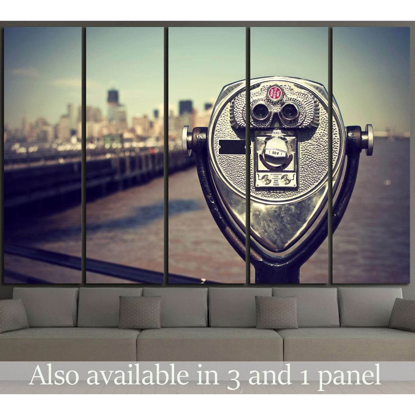 New York City, USA №863 Ready to Hang Canvas Print - Zellart Canvas Prints 0_NY_ART, ALL_Products, s-863