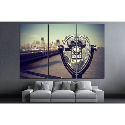 New York City, USA №863 Ready to Hang Canvas Print - Zellart Canvas Prints 0_NY_ART, ALL_Products, s-863