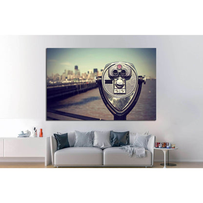 New York City, USA №863 Ready to Hang Canvas Print - Zellart Canvas Prints 0_NY_ART, ALL_Products, s-863