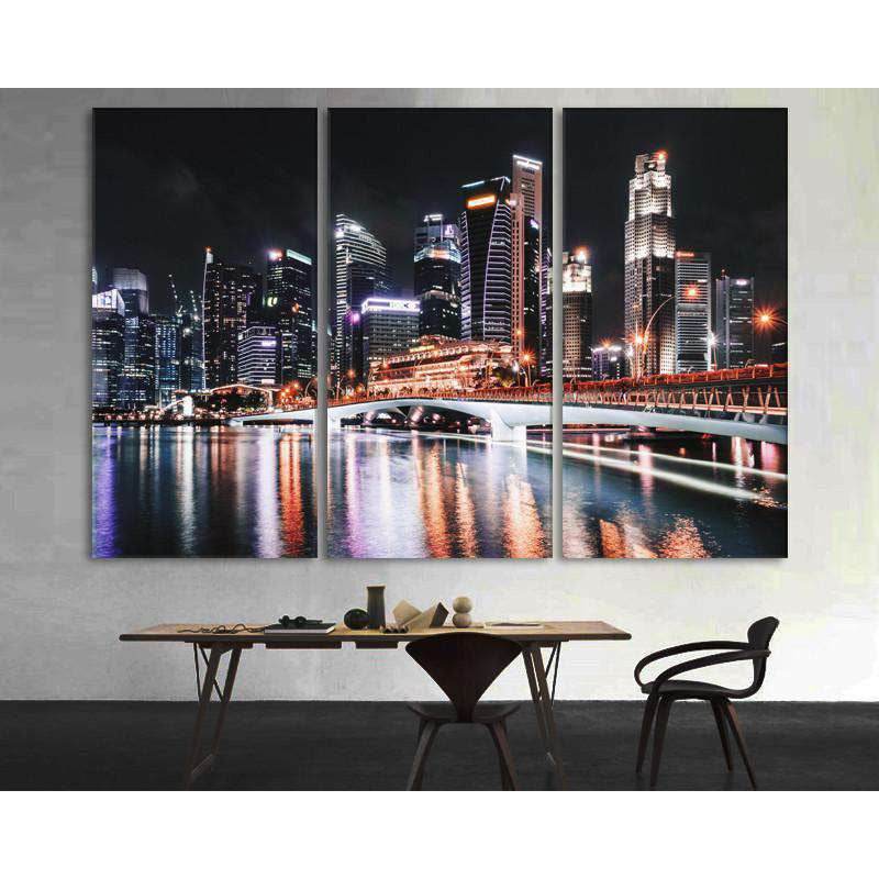 New York Cityscape №890 Ready to Hang Canvas Print - Zellart Canvas Prints 0_NY_ART, ALL_Products, autopostr_pinterest_65155, autopostr_pinterest_65157, autopostr_pinterest_65158, autopostr_pinterest_65160