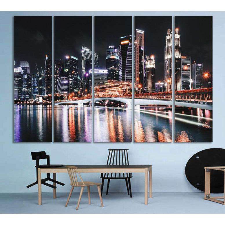 New York Cityscape №890 Ready to Hang Canvas Print - Zellart Canvas Prints 0_NY_ART, ALL_Products, autopostr_pinterest_65155, autopostr_pinterest_65157, autopostr_pinterest_65158, autopostr_pinterest_65160