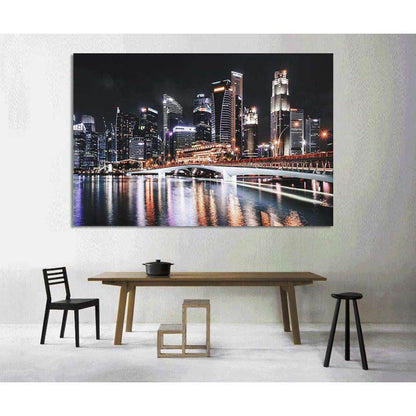 New York Cityscape №890 Ready to Hang Canvas Print - Zellart Canvas Prints 0_NY_ART, ALL_Products, autopostr_pinterest_65155, autopostr_pinterest_65157, autopostr_pinterest_65158, autopostr_pinterest_65160