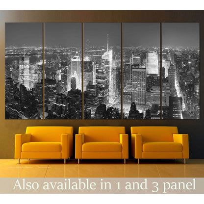 New York Cityscape №116 Ready to Hang Canvas PrintCanvas art arrives ready to hang, with hanging accessories included and no additional framing required. Every canvas print is hand-crafted, made on-demand at our workshop and expertly stretched around 100%