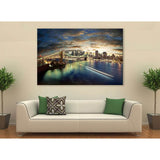 New York Cityscape №611 Ready to Hang Canvas Print