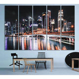 New York Cityscape №890 Ready to Hang Canvas Print