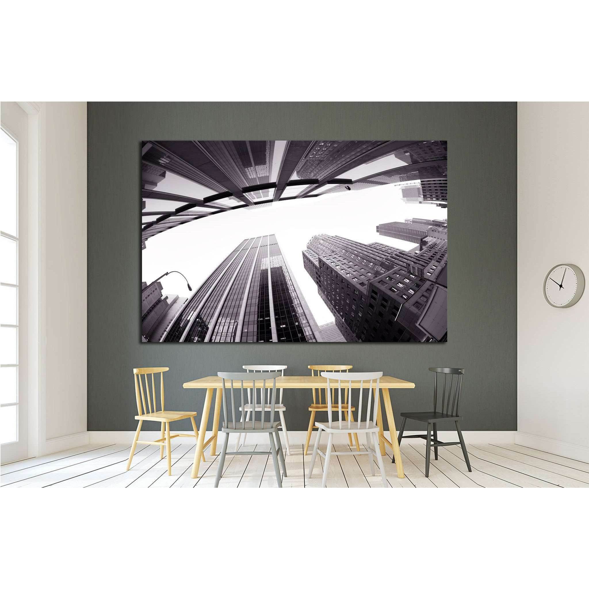 new york №1507 Ready to Hang Canvas Print