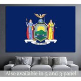 New York state flag №681 Ready to Hang Canvas Print
