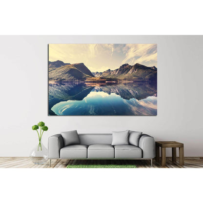 Norway landscapes №642 Ready to Hang Canvas Print - Zellart Canvas Prints ALL_Products, s-642