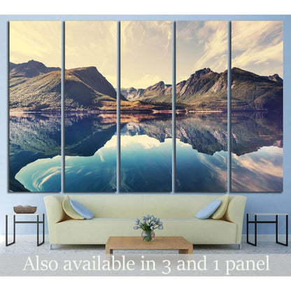 Norway landscapes №642 Ready to Hang Canvas Print - Zellart Canvas Prints ALL_Products, s-642