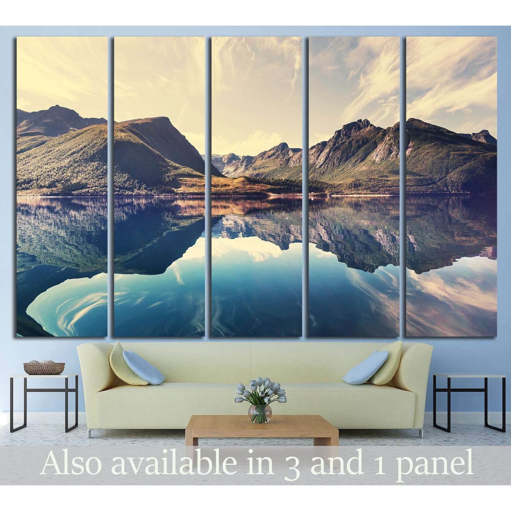 Norway landscapes №642 Ready to Hang Canvas PrintCanvas art arrives ready to hang, with hanging accessories included and no additional framing required. Every canvas print is hand-crafted, made on-demand at our workshop and expertly stretched around 100%