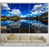 Norway natural landscape №595 Ready to Hang Canvas Print