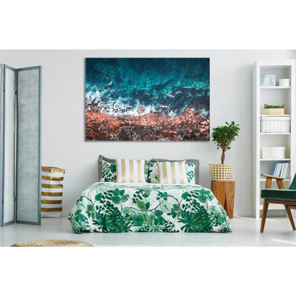 Ocean Shore Australia №SL120 Ready to Hang Canvas Print - Zellart Canvas Prints 0new, ALL_Products, Beach Ocean & Waves