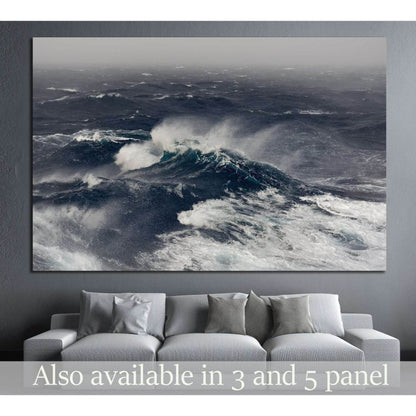 ocean wave, indian ocean №843 Ready to Hang Canvas PrintCanvas art arrives ready to hang, with hanging accessories included and no additional framing required. Every canvas print is hand-crafted, made on-demand at our workshop and expertly stretched aroun