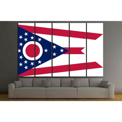 Ohio №675 Ready to Hang Canvas Print - Zellart Canvas Prints ALL_Products, s-675
