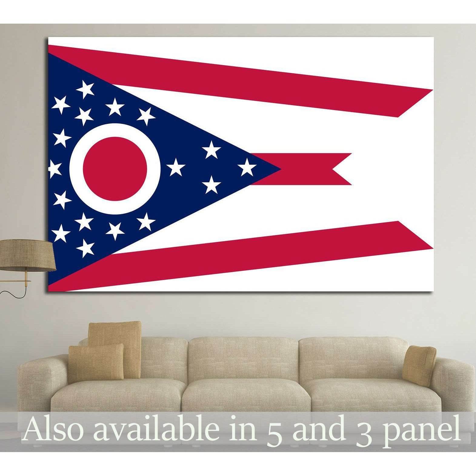 Ohio №675 Ready to Hang Canvas Print - Zellart Canvas Prints ALL_Products, s-675