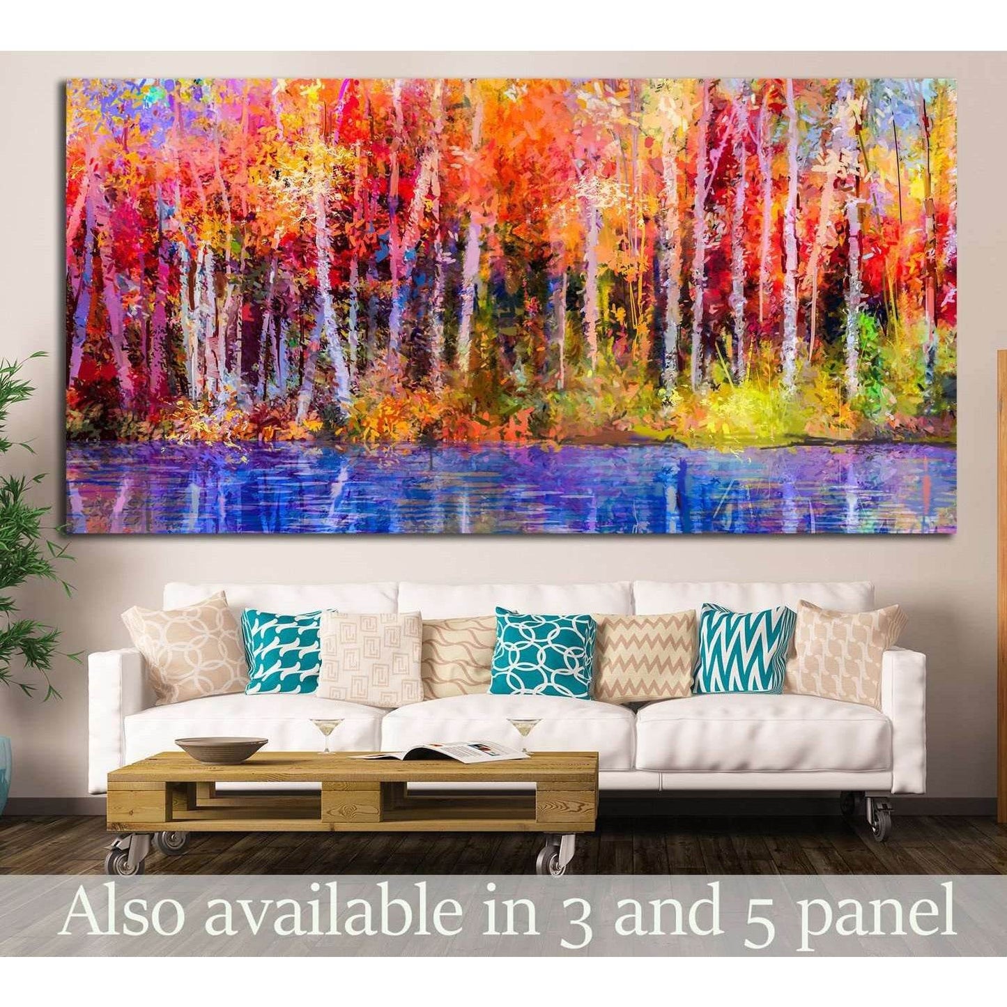 Oil painting №1078 Ready to Hang Canvas Print - Zellart Canvas Prints ALL_Products, s-1078