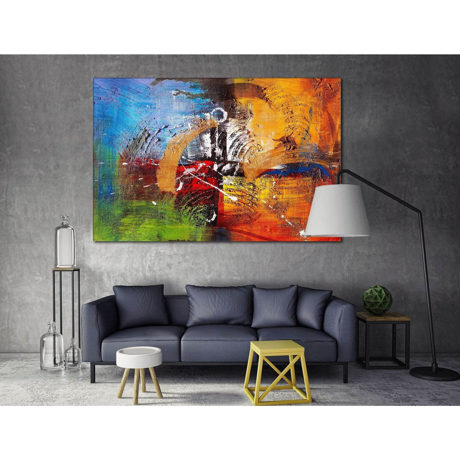 Oil Painting №842 Ready to Hang Canvas Print - Zellart Canvas Prints ALL_Products, autopostr_pinterest_65155, autopostr_pinterest_65157, autopostr_pinterest_65158, autopostr_pinterest_65160