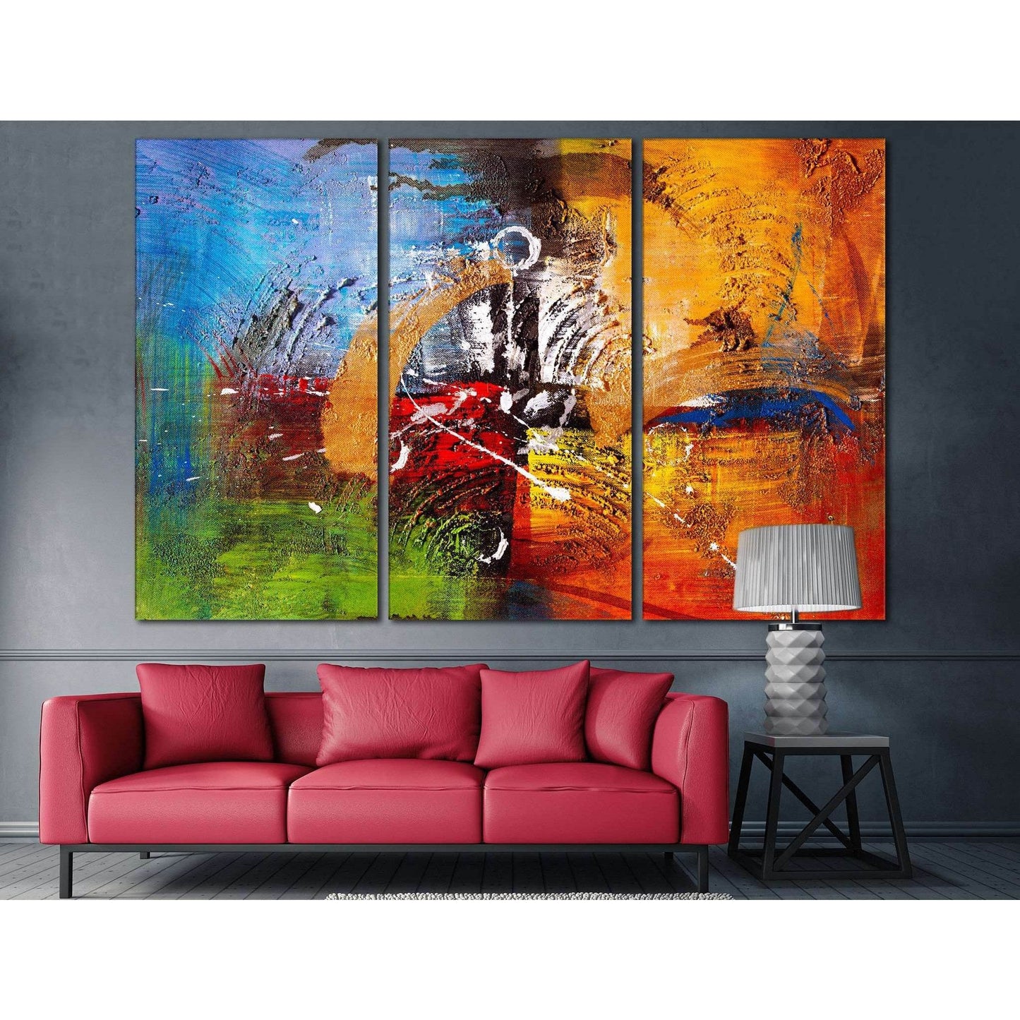 Oil Painting №842 Ready to Hang Canvas PrintCanvas art arrives ready to hang, with hanging accessories included and no additional framing required. Every canvas print is hand-crafted, made on-demand at our workshop and expertly stretched around 100% North