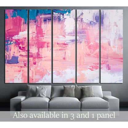 Oil painting on canvas. Color texture. Fragment of artwork №2888 Ready to Hang Canvas PrintCanvas art arrives ready to hang, with hanging accessories included and no additional framing required. Every canvas print is hand-crafted, made on-demand at our wo