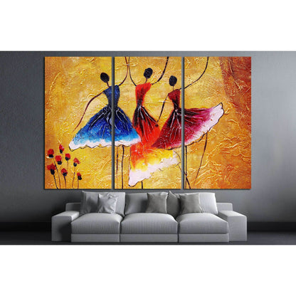 Oil Painting - Spanish Dance №3230 Ready to Hang Canvas PrintCanvas art arrives ready to hang, with hanging accessories included and no additional framing required. Every canvas print is hand-crafted, made on-demand at our workshop and expertly stretched