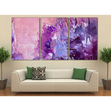 Oil Paints Abstract №789 Ready to Hang Canvas Print