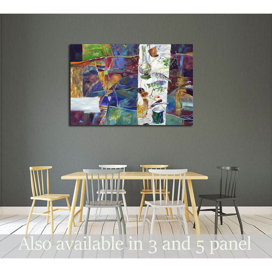 oil paints picture №3226 Ready to Hang Canvas Print - Zellart Canvas Prints ALL_Products, s-3226