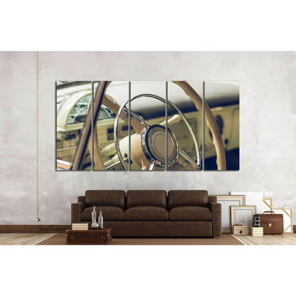 old car №1415 Ready to Hang Canvas Print - Zellart Canvas Prints ALL_Products, s-1415