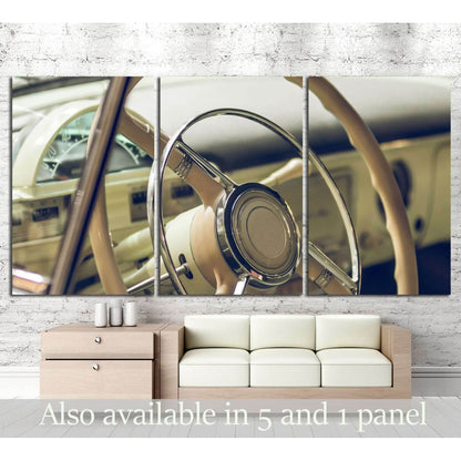 old car №1415 Ready to Hang Canvas Print - Zellart Canvas Prints ALL_Products, s-1415