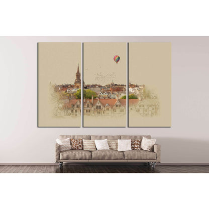 Old English landscape №575 Ready to Hang Canvas PrintCanvas art arrives ready to hang, with hanging accessories included and no additional framing required. Every canvas print is hand-crafted, made on-demand at our workshop and expertly stretched around 1