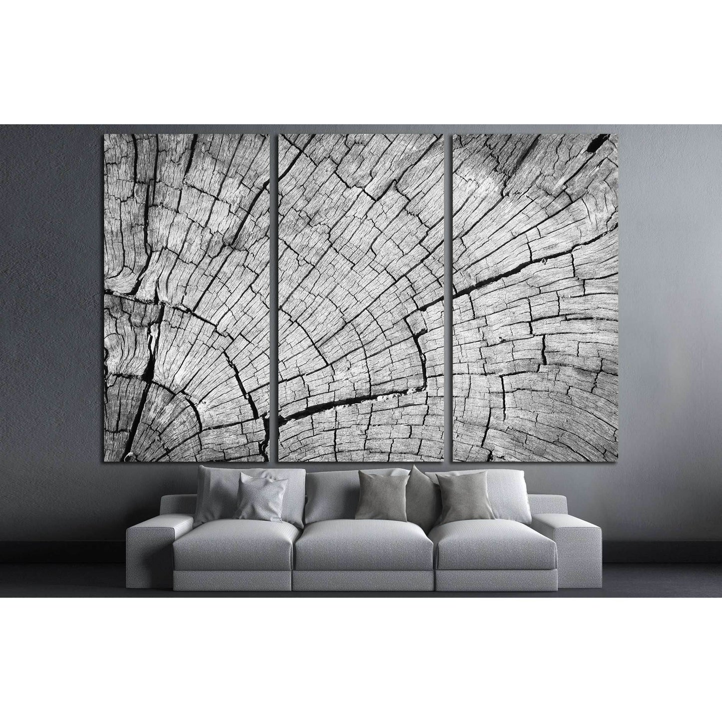Old Gray cracked wood texture background №2836 Ready to Hang Canvas PrintCanvas art arrives ready to hang, with hanging accessories included and no additional framing required. Every canvas print is hand-crafted, made on-demand at our workshop and expertl