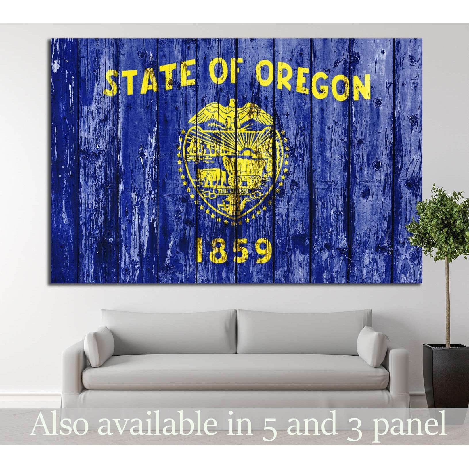 Oregon №666 Ready to Hang Canvas Print