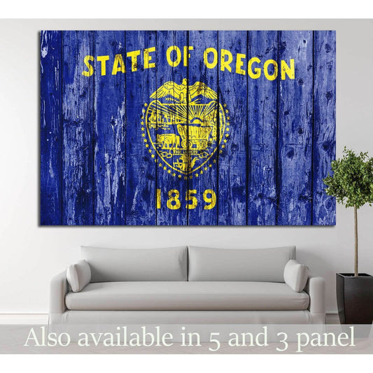 Oregon №666 Ready to Hang Canvas PrintCanvas art arrives ready to hang, with hanging accessories included and no additional framing required. Every canvas print is hand-crafted, made on-demand at our workshop and expertly stretched around 100% North Ameri