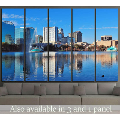 Orlando Lake Eola in the morning №1214 Ready to Hang Canvas PrintCanvas art arrives ready to hang, with hanging accessories included and no additional framing required. Every canvas print is hand-crafted, made on-demand at our workshop and expertly stretc