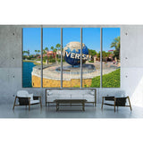 ORLANDO,USA, Universal Globe at Universal Studios Florida theme park №1942 Ready to Hang Canvas Print