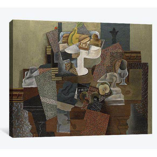 Pablo Picasso, Nature morte au compotier - Canvas print - Zellart Canvas Prints 000Negative, 6008, ALL_Products