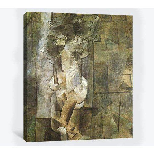 Pablo Picasso, Nude - Canvas print - Zellart Canvas Prints 000Negative, 6163, ALL_Products