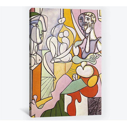 Pablo Picasso, The Sculptor - Canvas print - Zellart Canvas Prints 000Negative, 6183, ALL_Products