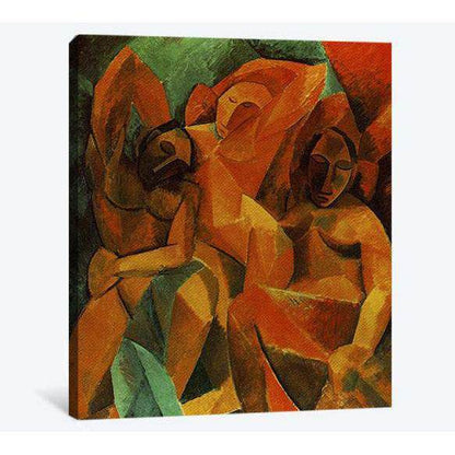 Pablo Picasso, three women - Ready to Hang Canvas Print - Zellart Canvas Prints 000Negative, 6004, ALL_Products